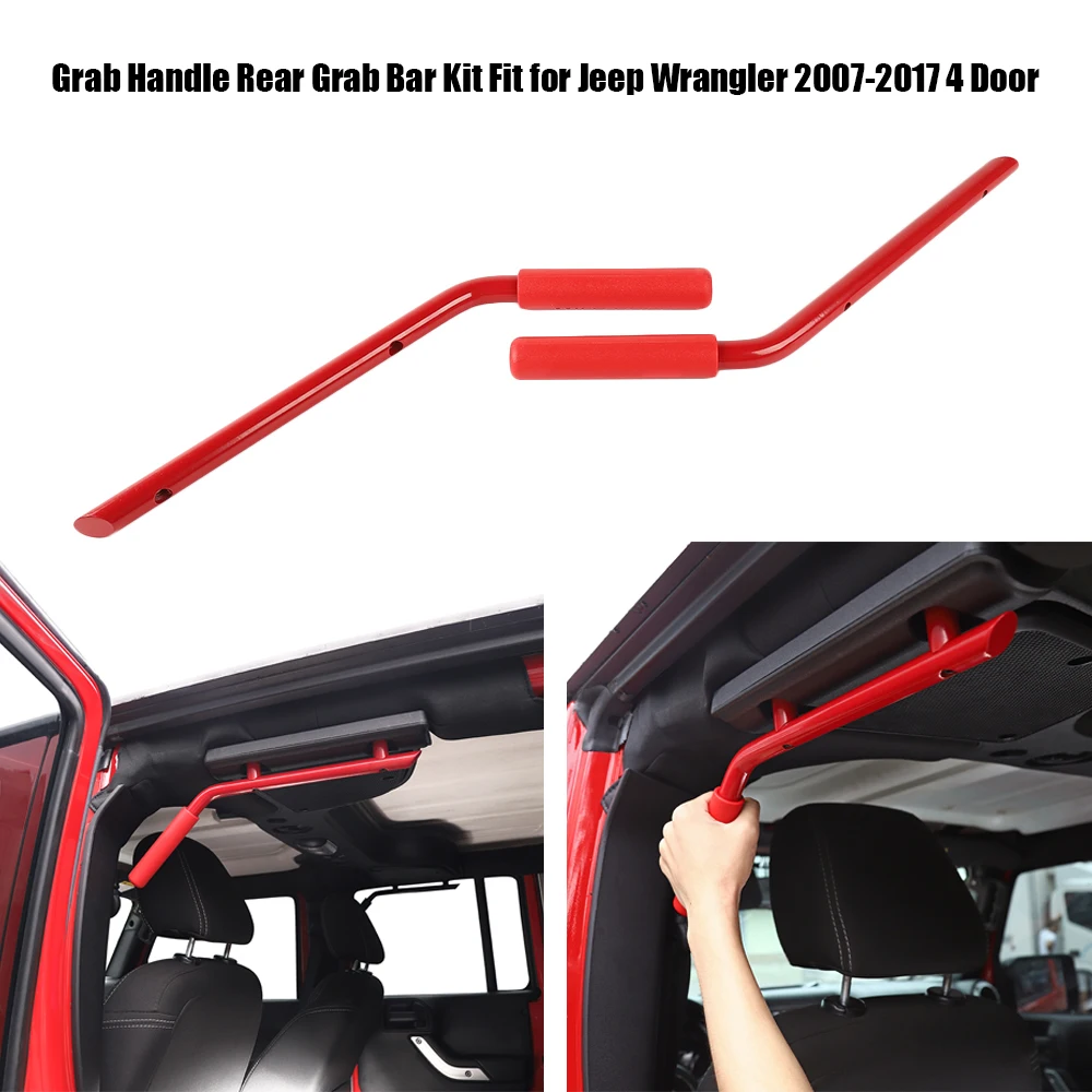 Ручка для захвата заднего поручня комплект подходит для Jeep Wrangler 2007- 4 двери