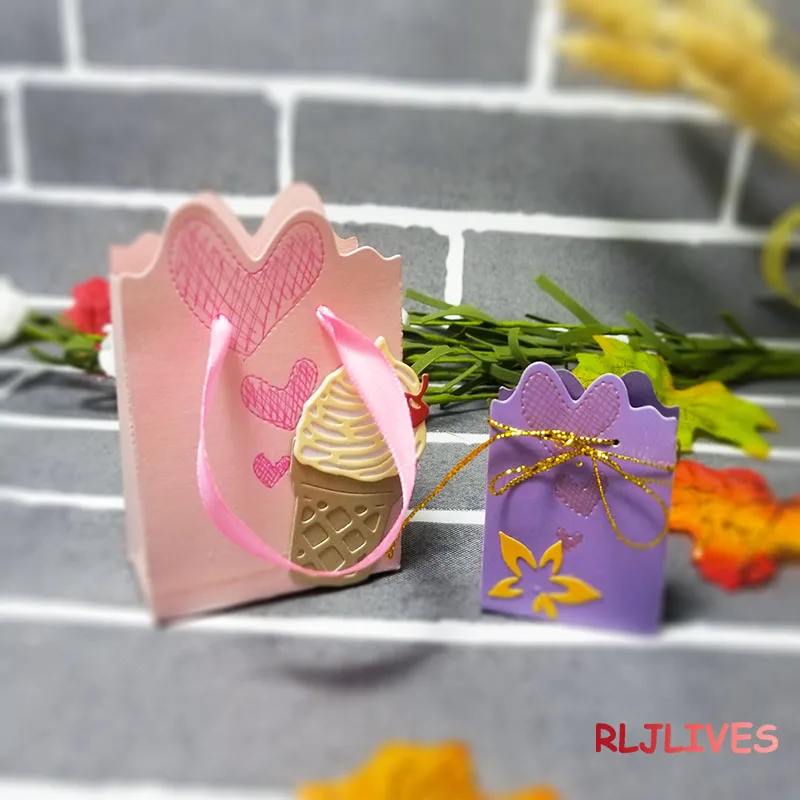 Bag Metal Cutting Dies DIY Scrapbooking Card Stencil Paper Craft Handmade Album Handbook Decoration | Дом и сад
