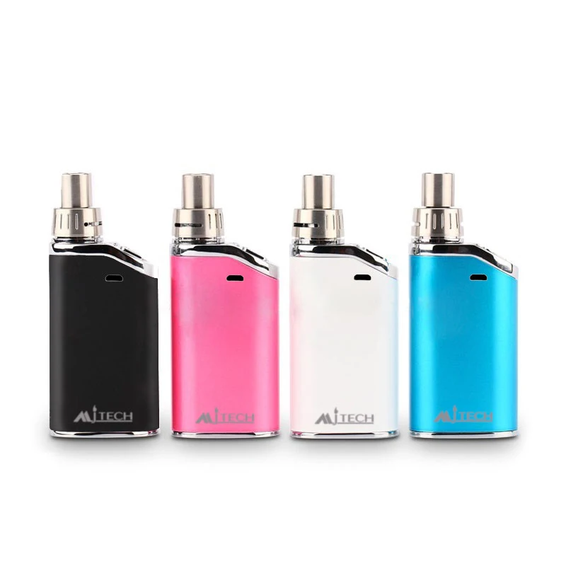 Original Electronic Cigarettes Mjtech olax kit 40w Box Mod Kit 1300mah Vaporizer Support 0.4ohm coil 2ml Atomizer Tank No Leak  (5)