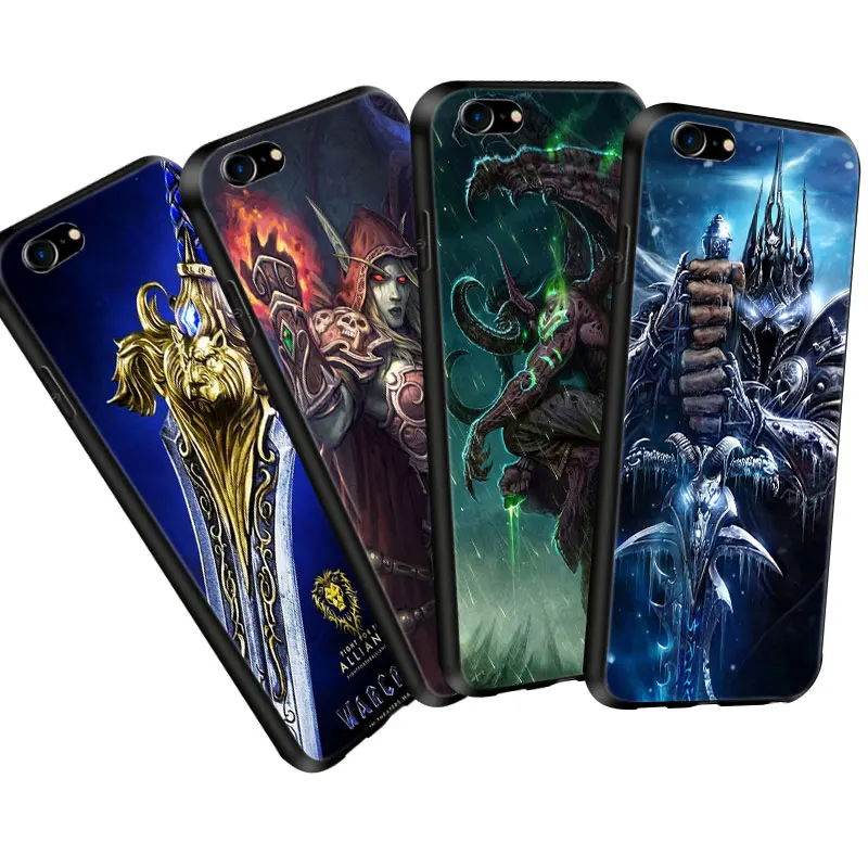 

Lich King For Xiaomi 9 Case World Of Warcrafts Soft Silicone Phone Cases For Xiaomi mi a1 a2 9 8 lite Cover
