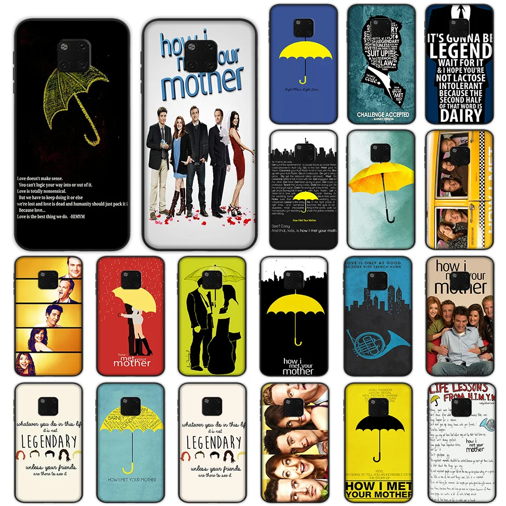 

How I Met Your Mother Quotes HIMYM Soft Case for Huawei P9 P8 Lite Mate 10 20 30 Lite Pro Cover