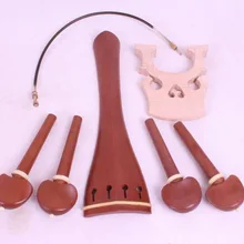 1 комплект Виолончель jujube инкрустация частей, хвостовая часть peg мост хвост gut# E38