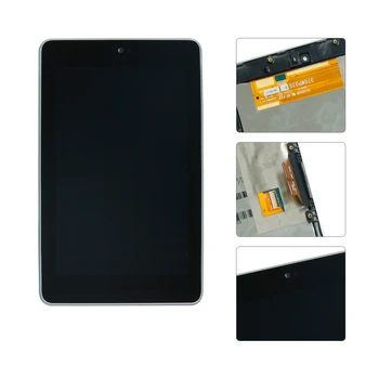 

7'' For ASUS Google Nexus 7 1st 2012 ME370 ME370TG LCD Display Touch Screen Digitizer Assembly Replacement With Frame