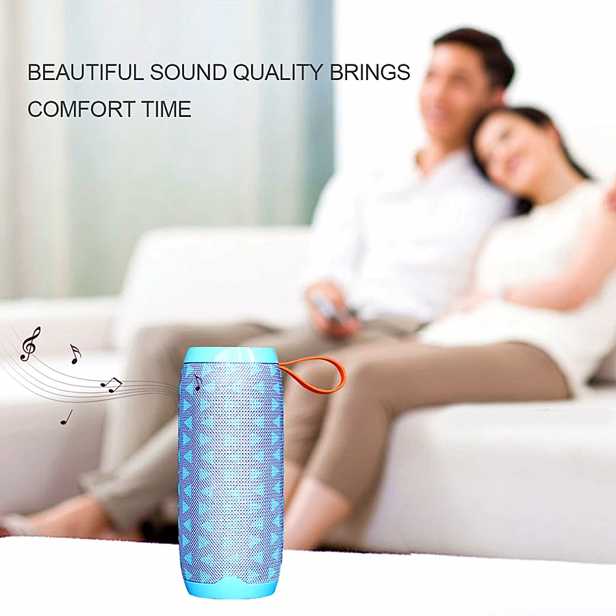 Портативная Водонепроницаемая Bluetooth Колонка TG117 сабвуфер для улицы бас