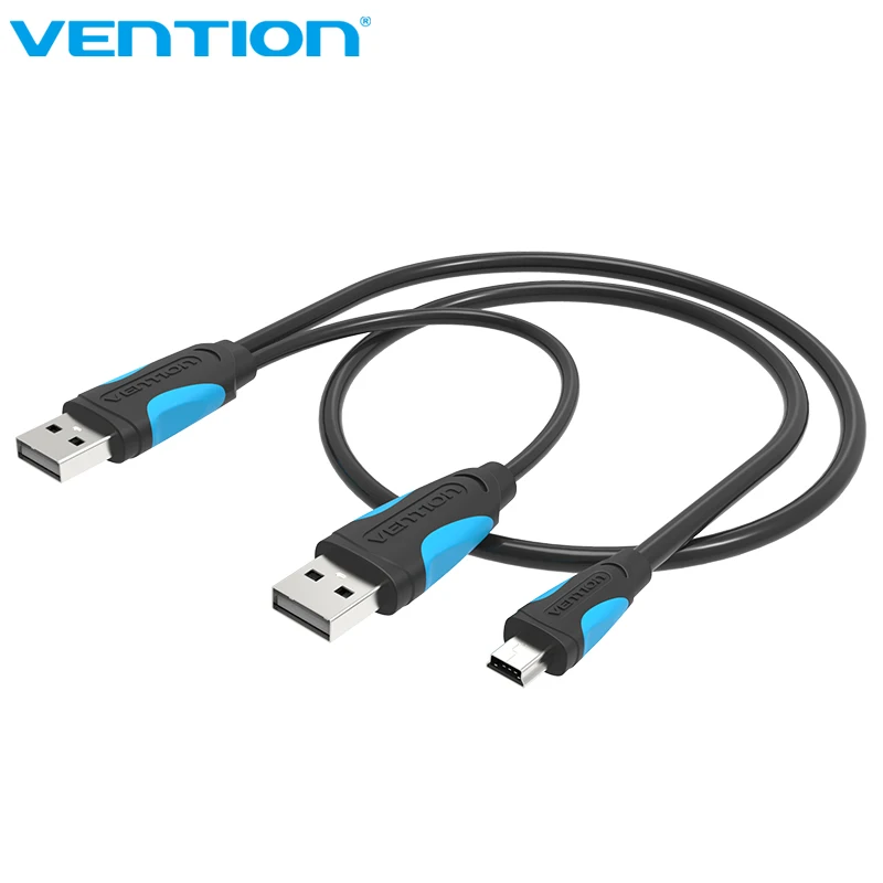 

Vention Mini USB Cable Sync Data USB 2.0 Power Supply Charger And Transfer USB Cable For Computer MP4 MP3 Hard Disk Camera Mini