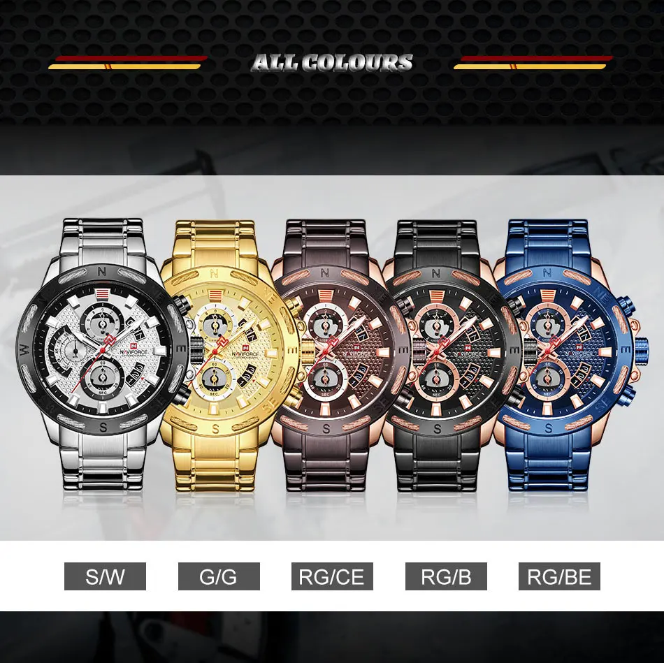 NAVIFORCE NF9165 Mens Watch 10 NAVIFORCE NF9165 Mens Watch 10
