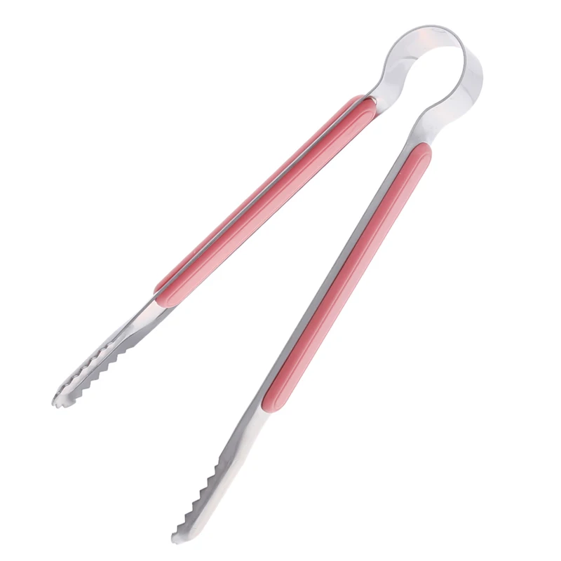 BBQ Tools Stainless Steel Kitchen Tongs Barbecue Grill Tongs Mini Portable Food Clip Meat Salad Toast Tongs Clamp Kitchenware (2)