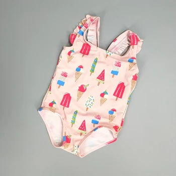 

12-18 Months Baby Girls Swimsuit UV 50+ Summer Bebe one pieces swimwear infant bathing suit beachwear Swimming Suit Bath suit