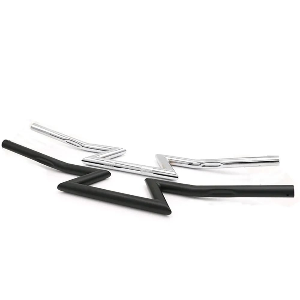 7/" 22 мм черный/хром Ретро модифицированный Drag Z Руль Передняя ручка для Harley Sportster Cruises Cruiser Prince мотоцикл