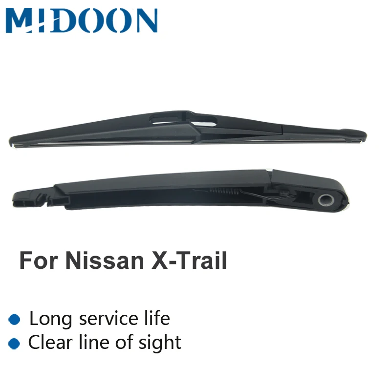 

MIDOON Rear Wiper Arm & Rear Wiper Blade for Nissan X-Trail