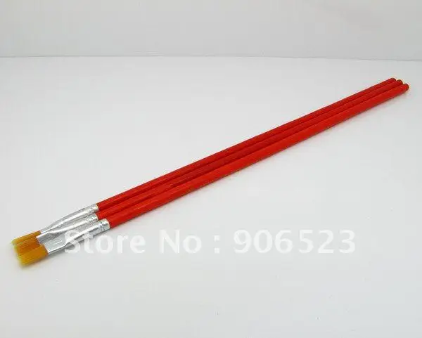 

Free Shipping 100pcs BGA solder Flux Paste Brush with wooden handle reballing tool