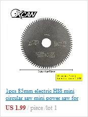 5 шт. 85 мм Мини циркулярное лезвие пилы диаметр 15 мм для резки древесины электроинструменты аксессуары пилы по дереву