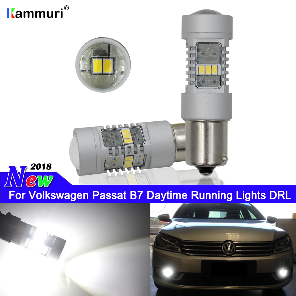 P21w led bulb for Volkswagen VW Passat B7 drl led fog light daytime