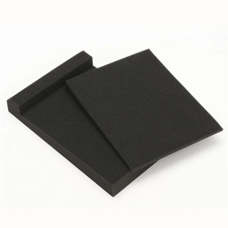 

1 set Sponge Black Studio Monitor Speaker Acoustic Isolation Foam Isolator Pads For Recording Studios 30*20*4.5cm