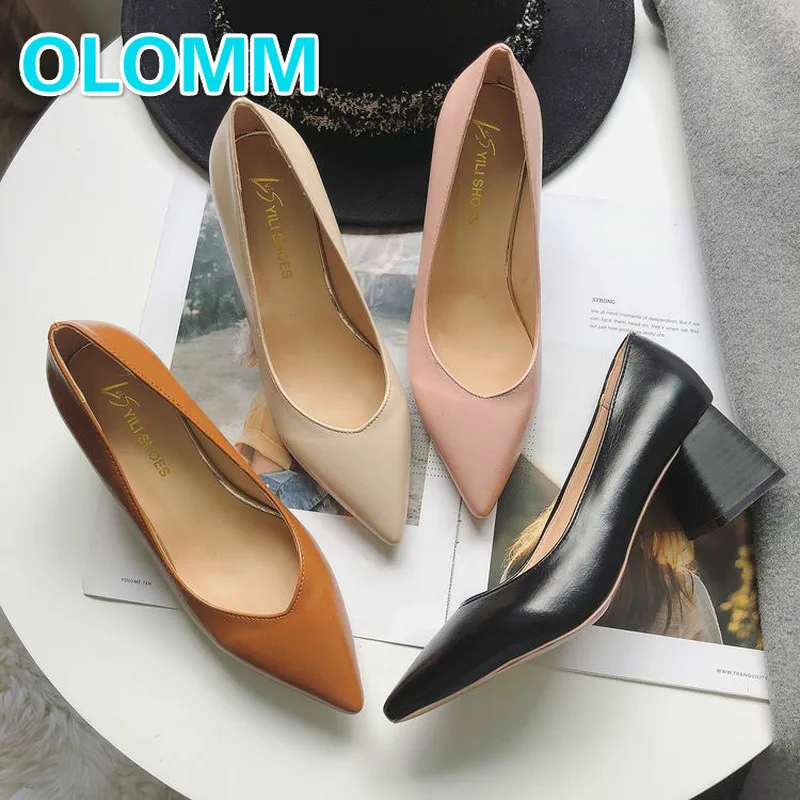 

Spring and summer 2019 new high-heeled women's shoes