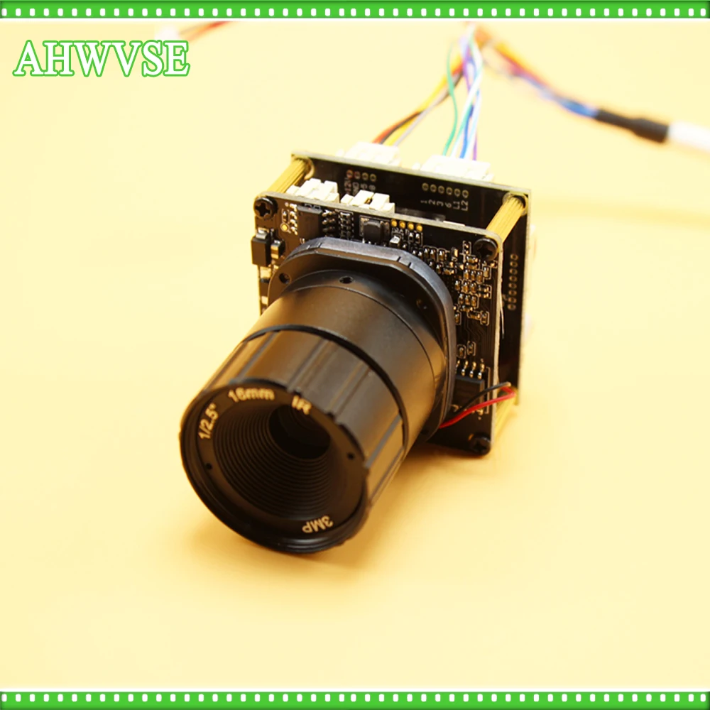 Long distance View H.265 1080P POE IP Camera Board H.264 CCTV 16mm Lens