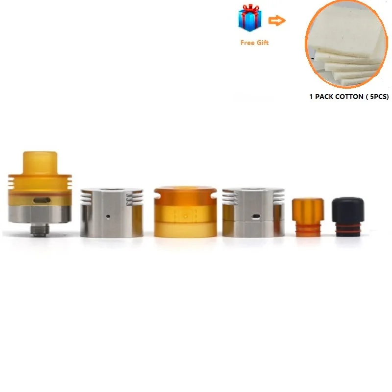 ULTON high quality Parvum 22mm RDA MTL/DL Rebuildable Dripping atomizer For Electronic Cigarette Squonk Box Mod ULTON high quality Parvum 22mm RDA MTL/DL Rebuildable Dripping atomizer For Electronic Cigarette Squonk Box Mod