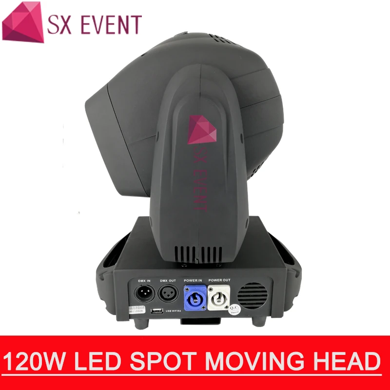 Светодиодный 120W Шаблон движущаяся голова светильник светодиодный 120W точечный светильник экономичный светильник ing подходит для выступлений/вечеринок/баров