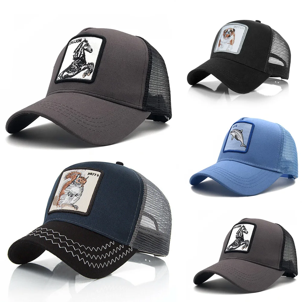 Бейсбольная Кепка Snapback Gorra Animales, стиль, кепка, Корейская версия, одноцветная, унисекс, женская, Мужская кепка, бейсбольная, для улицы