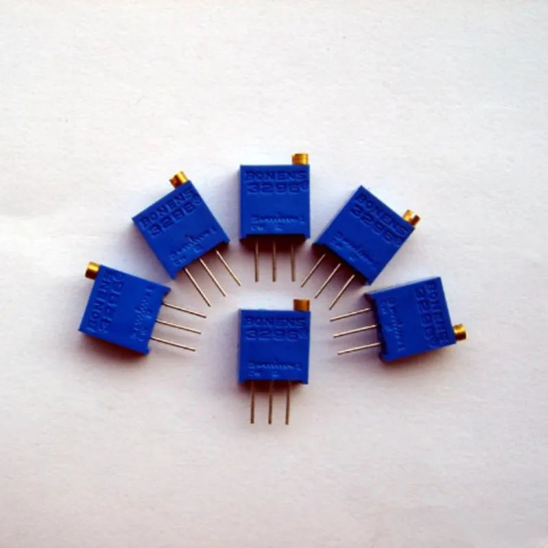 Free Shipping 50PCS/Lot Electronics Component 3296W-100 10R Precision adjustable potentiometer |
