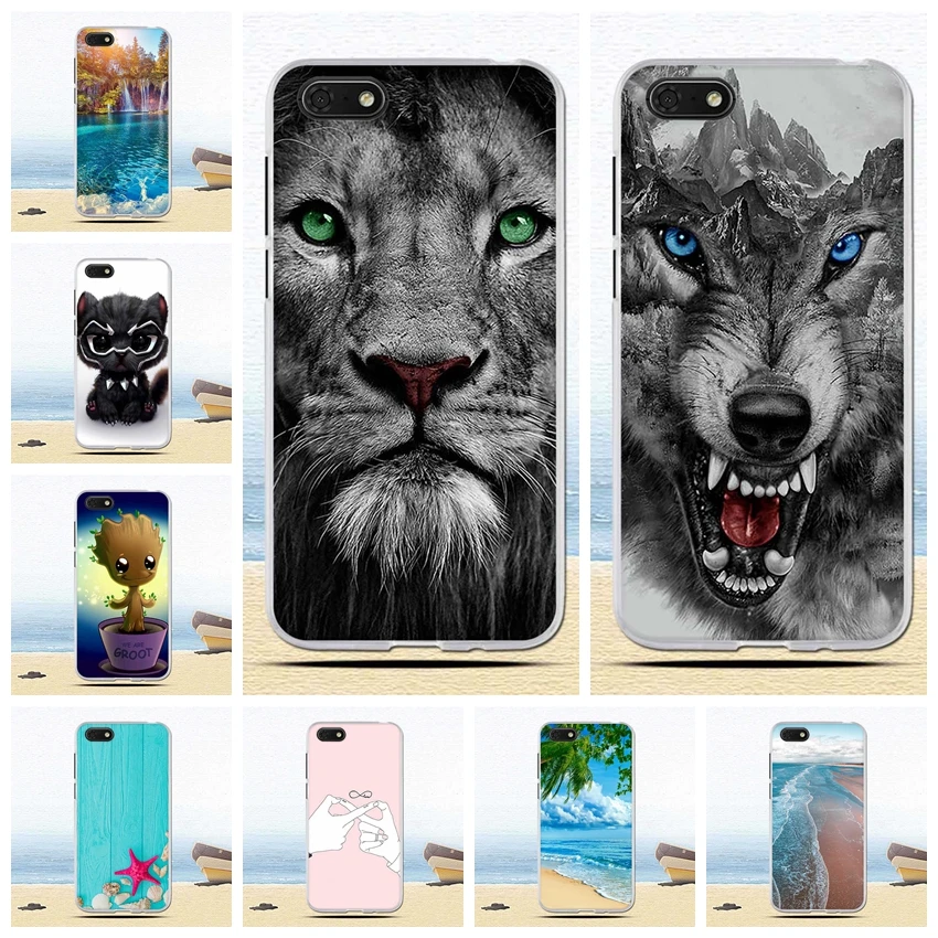 

Soft TPU Cover For Huawei Y5 2018/Y5 Prime 2018/Honor Play 7/Honor 7s Case Animal Patterned for Y5Prime/Honor7s case Fundas capa