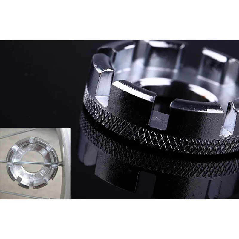 

Bicycle spoke wrench tool 8 Way Spoke Nipple Key Bike Cycling Wheel Rim Spanner Wrench Repair Tool Accessories 4.0#