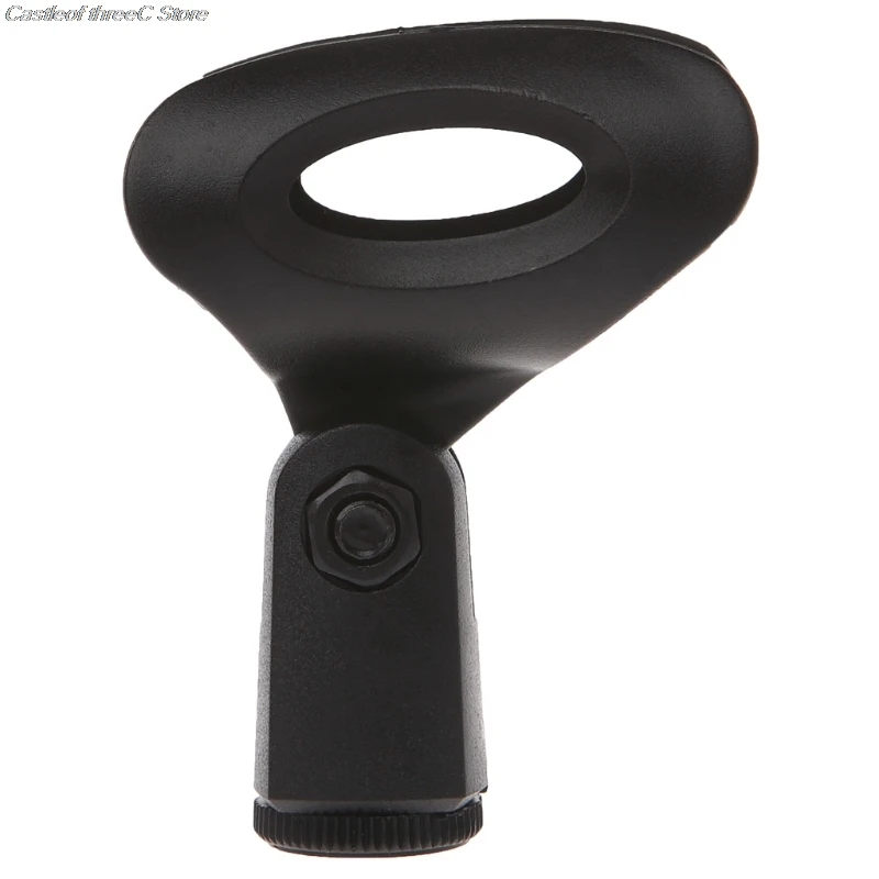 OOTDTY Flexible Microphone Mic Stand Accessory Plastic Clamp Clip Holder Mount Black - ANKUX Tech Co., Ltd
