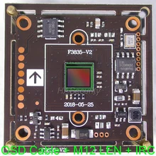 AHD 5MP, 4MP 1/2. 8 STARVIS IMX335 CMOS датчик изображения+ FH8538 модуль камеры видеонаблюдения печатная плата+ OSD кабель+ M12 объектив+ IRC(UTC