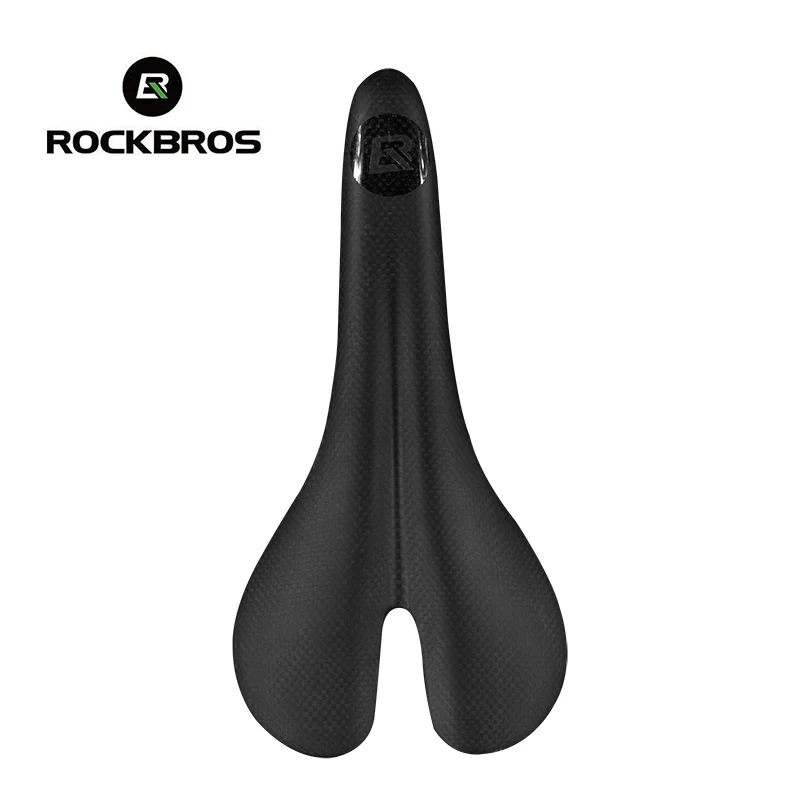 

ROCKBROS Bicycle Saddle Ultralight Carbon Saddle Breathable Mountain Bike Saddle Bicycle Part Road Bike Cushion Front Seat Mat