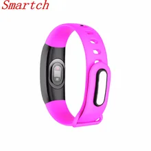 Smartch V8 смарт-браслет Приборы для измерения артериального давления SMS уведомлений Шагомер сна Мониторы ing смарт-браслет сердечного ритма Мониторы SmartBand