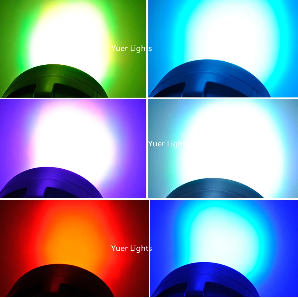8 шт./лот 54x3 Вт Led Par Light RGBW высокомощная Светодиодная лампа DMX512 Can Disco DJ музыкальные