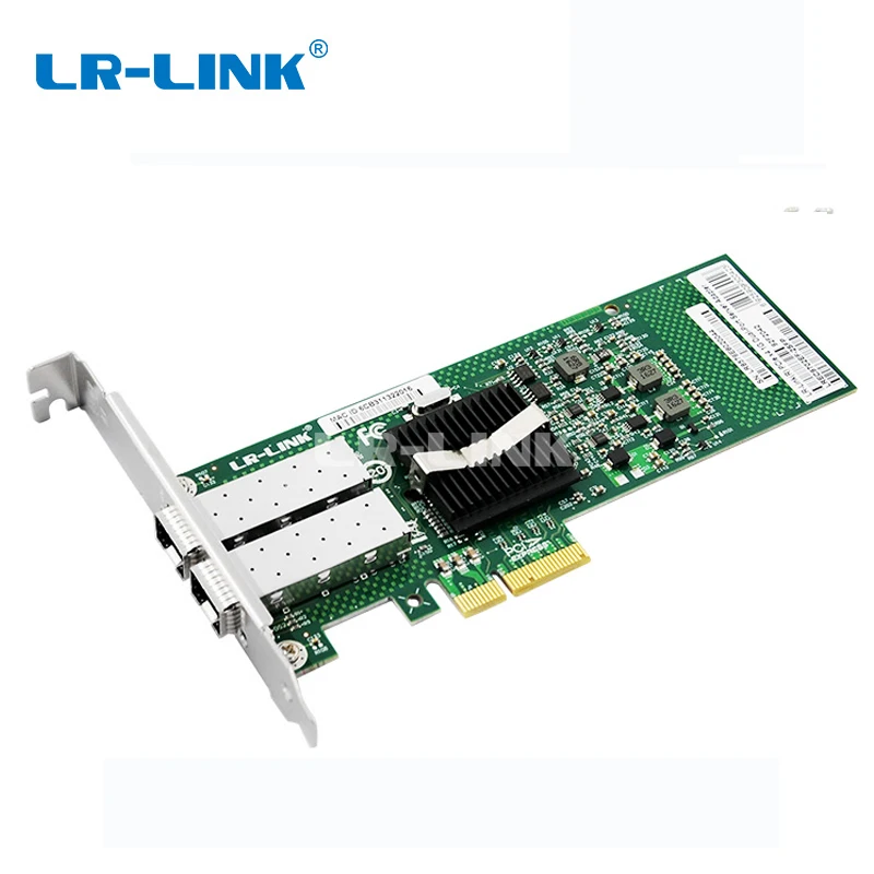 

LR-LINK LREC9702EF -2SFP PCI Express x4 Dual Port SFP Gigabit Network Interface Card NIC (Intel 82576 Based)