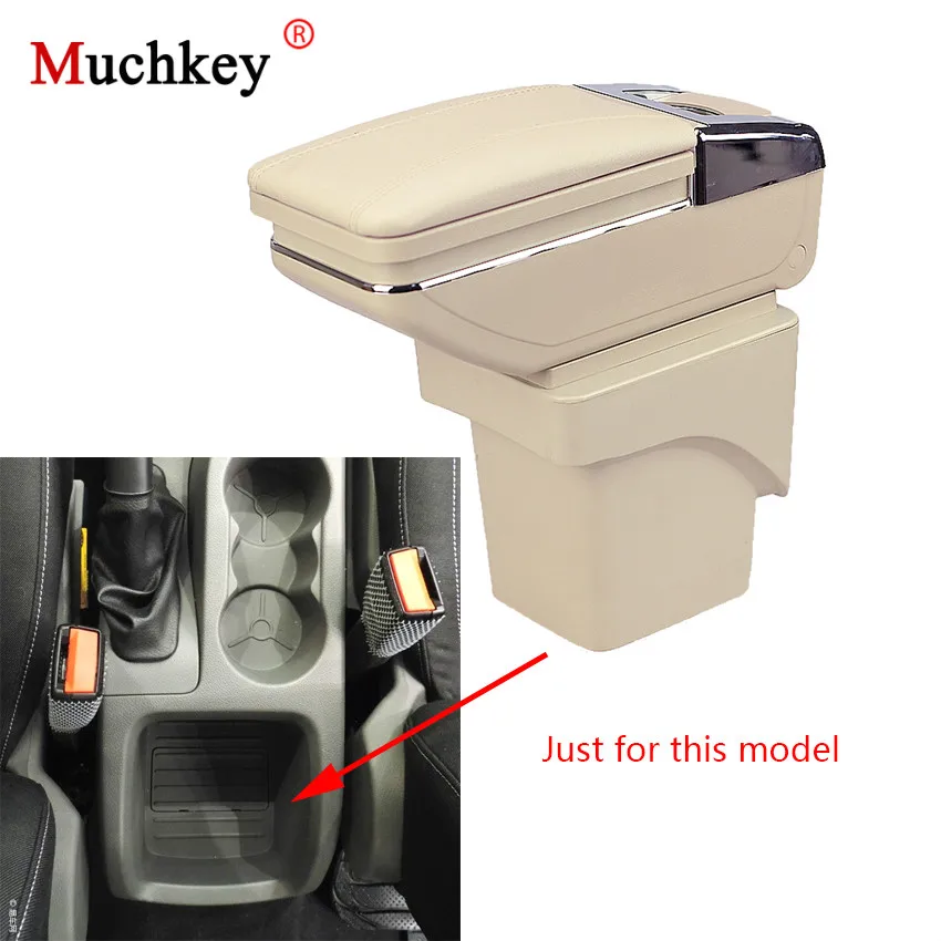 

Car Console Armrest Box For Ford Focus mk2 2009 2010 2011 Central Storage Box With Cup Holder Ashtray Car Styling Arm Rest Box