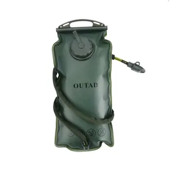 

OUTAD 3L PEVA Hydration Pack Water Bladder With Insulated Mouth Tube Valve for Camping Hiking Climbing Outdoor Cycling