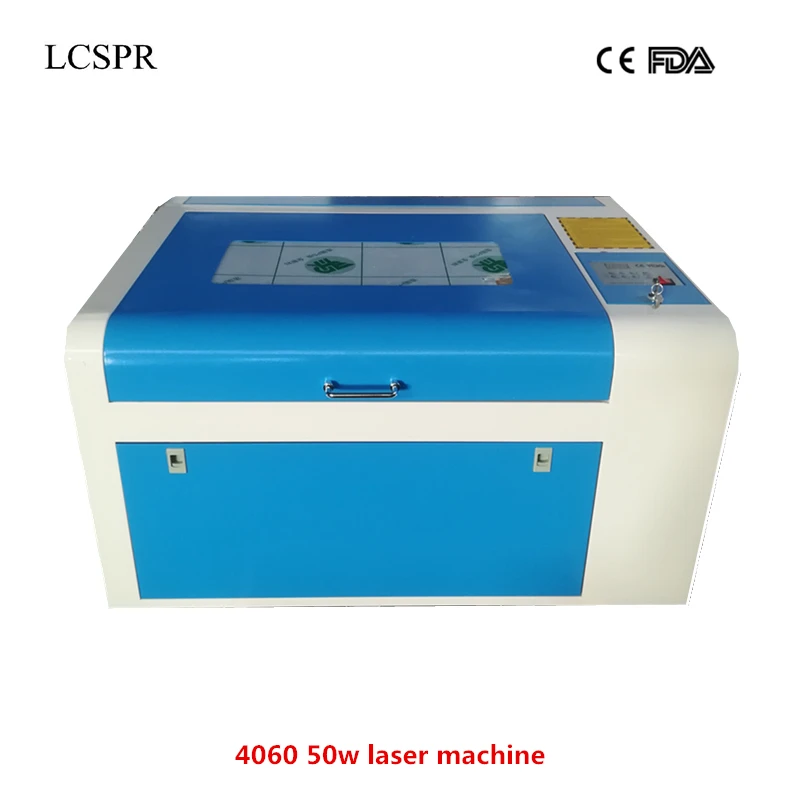 

Hot sale laser engraving cutting machine 4060 with 50W CO2 laser tube and rotary
