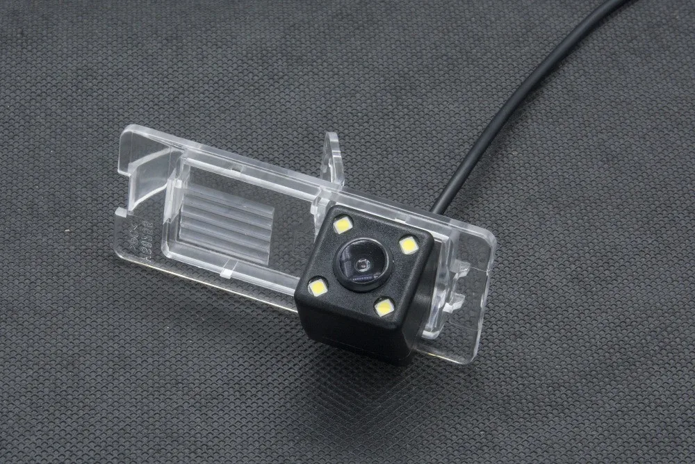 CCD 4LED автомобильная парковочная камера заднего вида для авто Renault Duster Fluence 2009 ~ 2014