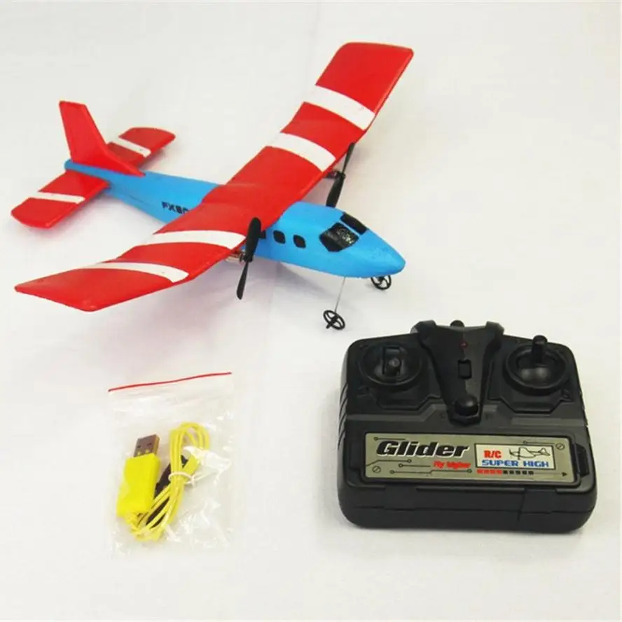 RC FX 805 Fly Bear glider 2 4G 2CH самолет с фиксированным крылом открытый EPP Y912|2ch rc airplane|wing planerc