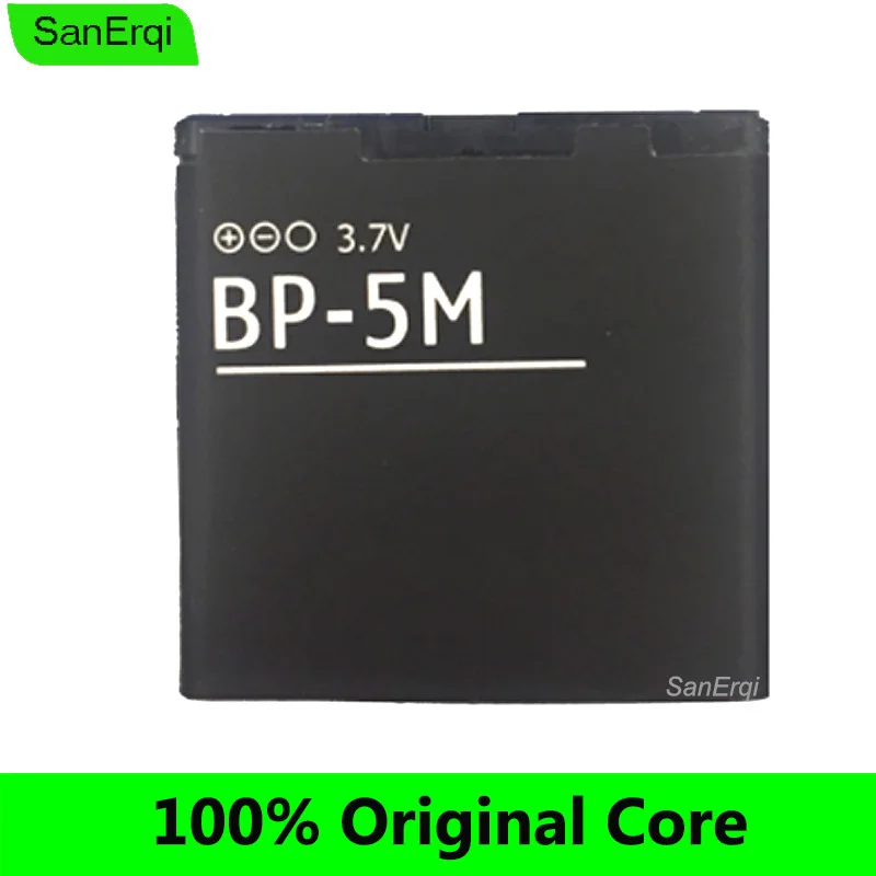 Per Nokia Bp-5M Batteria 900Mah 6110 Navigator 6500 S 5610 5700 7390 6220 Classic 6500 Slide 8600 Luna High Qaulity Sanerqi