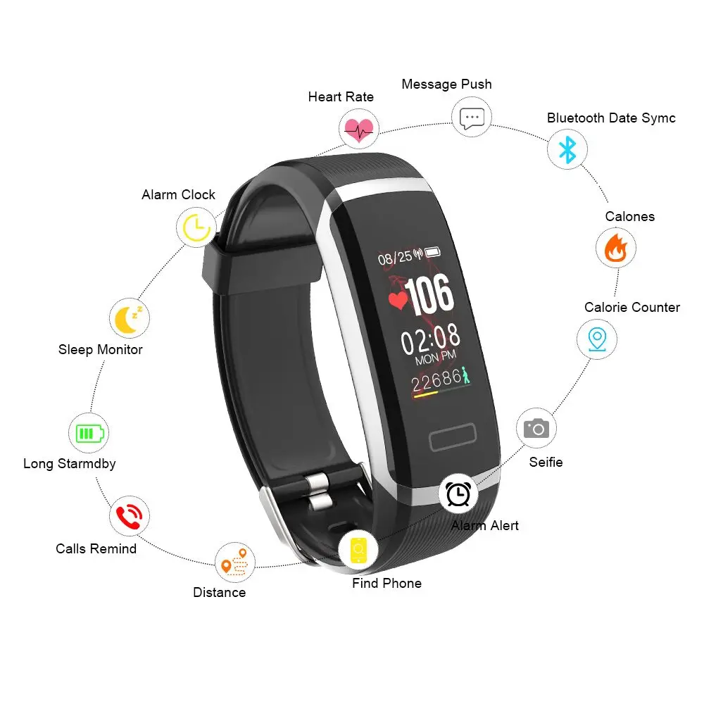 appline m3 smart watch fitness tracker