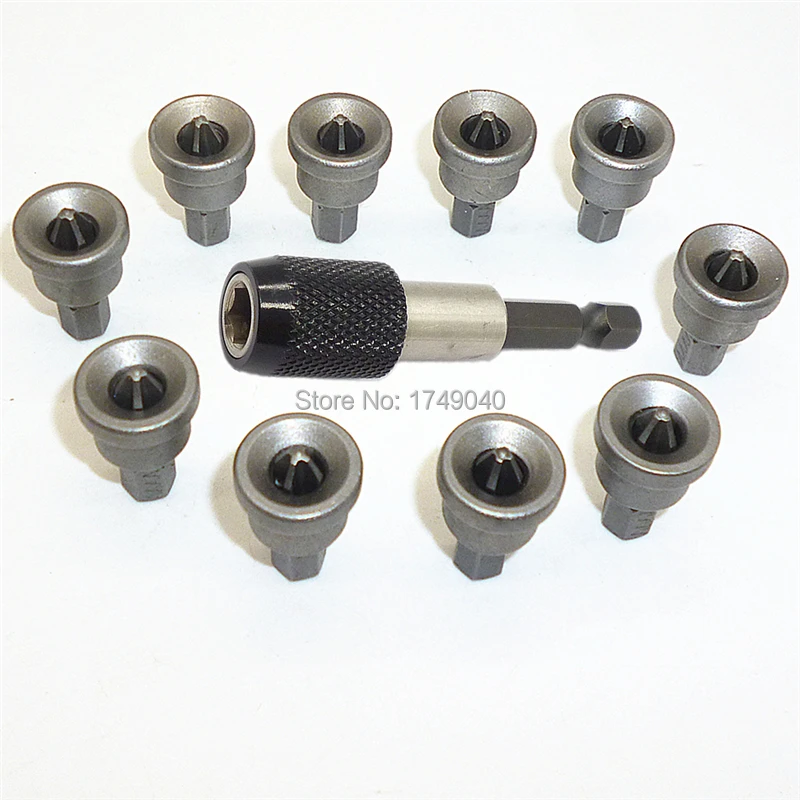 10pcs 25mm Drywall Screws Phillips Screwdriver Bit With Depth