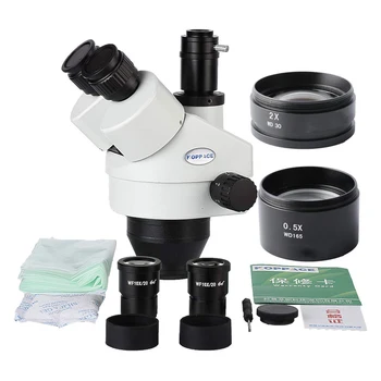 

Binocular Industrial Microscope Head & Bod 3.5X-90X Enlargement WF10X/20mm Eyepiece Binocular Stereo Microscope Lens 2019 Best