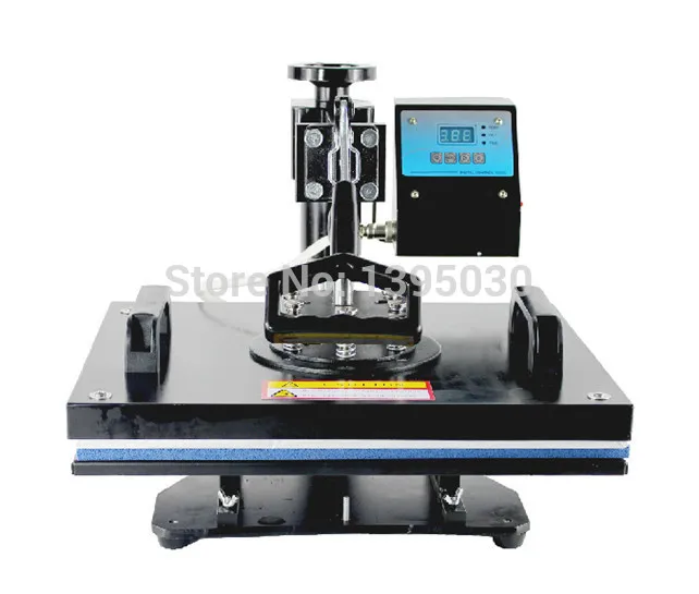 

1PC 30*38cm T-shirt Swing Away Heat Press Machine/Shaking Head Heat Transfer Sublimation Machine