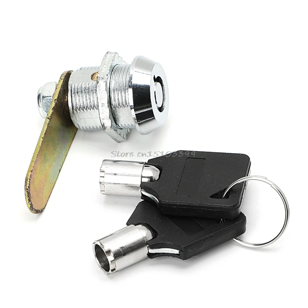 

Drawer Tubular Cam Lock For Door Mailbox Cabinet Cupboard w/2 Keys 20mm Locks Drop Ship