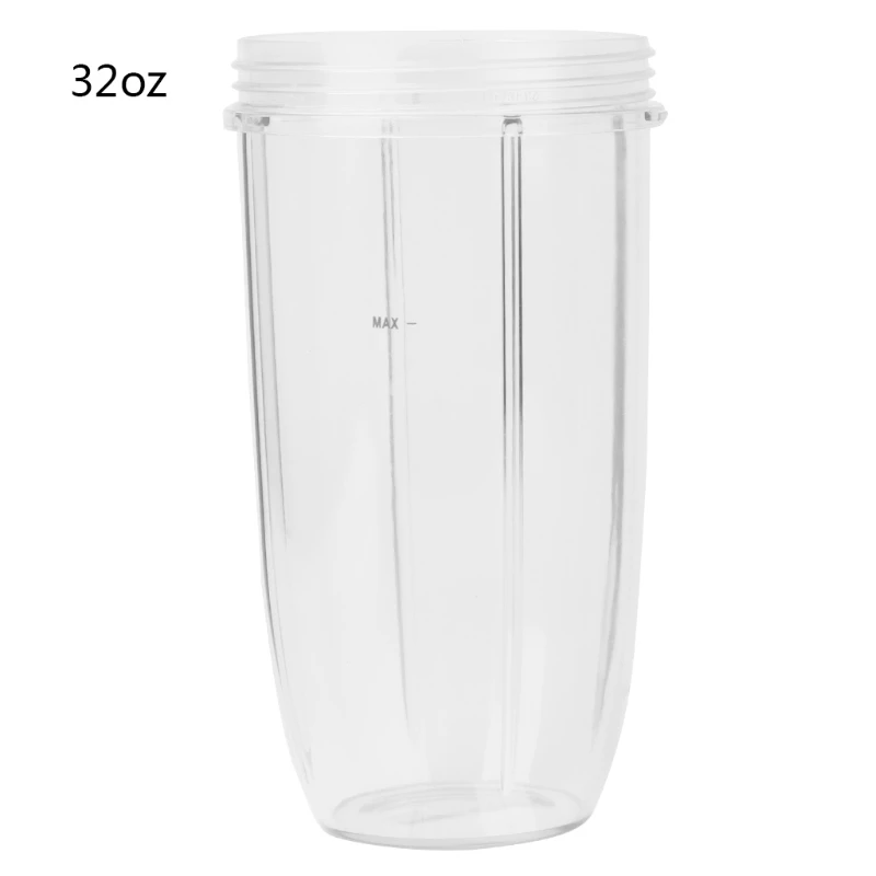 Juicer Cup Mug Clear Replacement For NutriBullet Nutri a Juicer 32OZ JAN07 Dropship