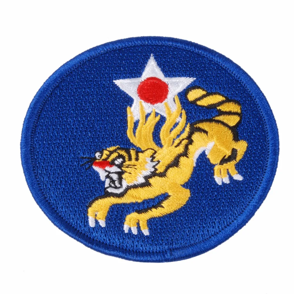 

WW2 US FLYING TIGERS AIR FORCE EMBROIDERED INSIGNIA PATCH
