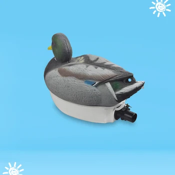 

Plastic Simulation Duck Hunting Boat Full Power Kit 26mm Jet Pump+Motor+Servo+Brushed ESC+Controller Hull Drive Parts