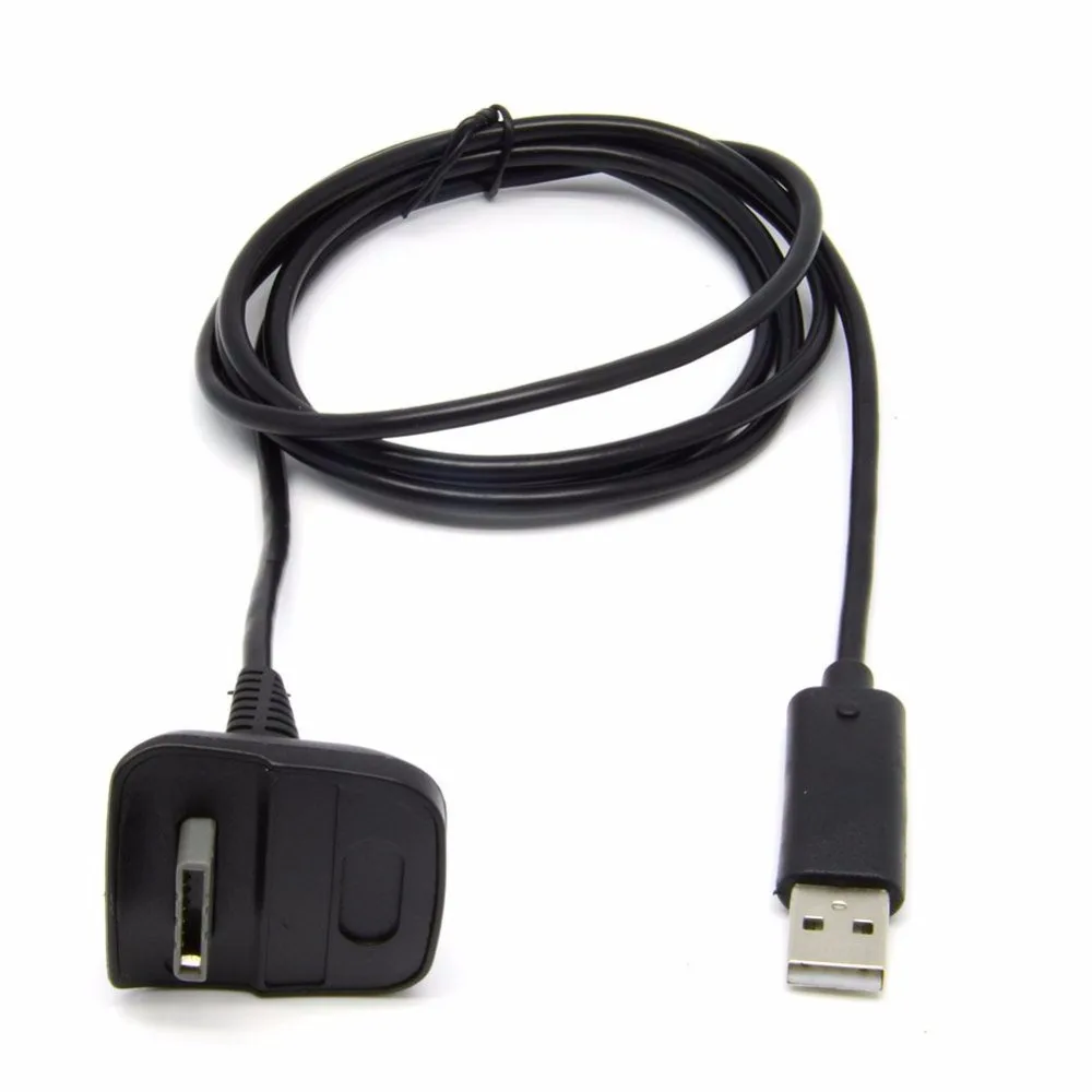 Cewaal Black USB Charging Cable Wire Replacement Charger For Xbox 360 font b Video b font