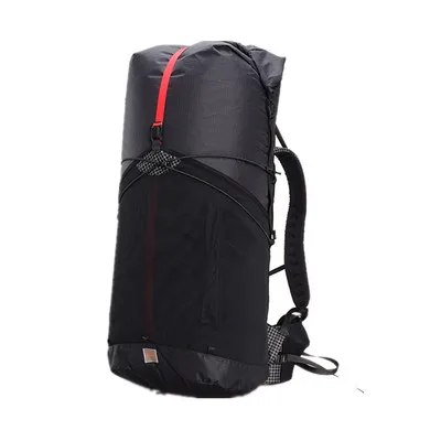 3F UL GEAR Рюкзак GuiJi 55L XPAC легкий прочный туристический походный рюкзак Открытый Сверхлегкий безрамный пакет сумки - Цвет: 55L XPAC black S