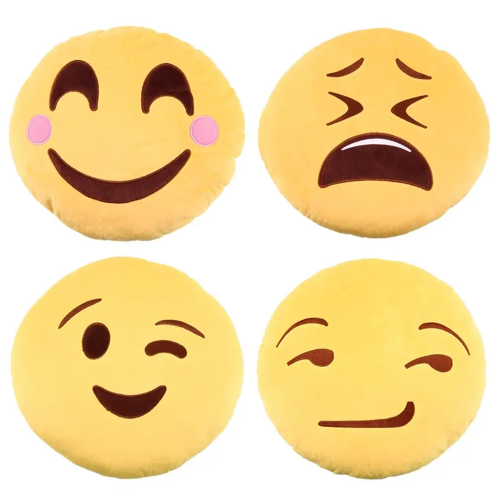 Stuffed Plush Toy emoji pillow cushion decoration decorative pillows