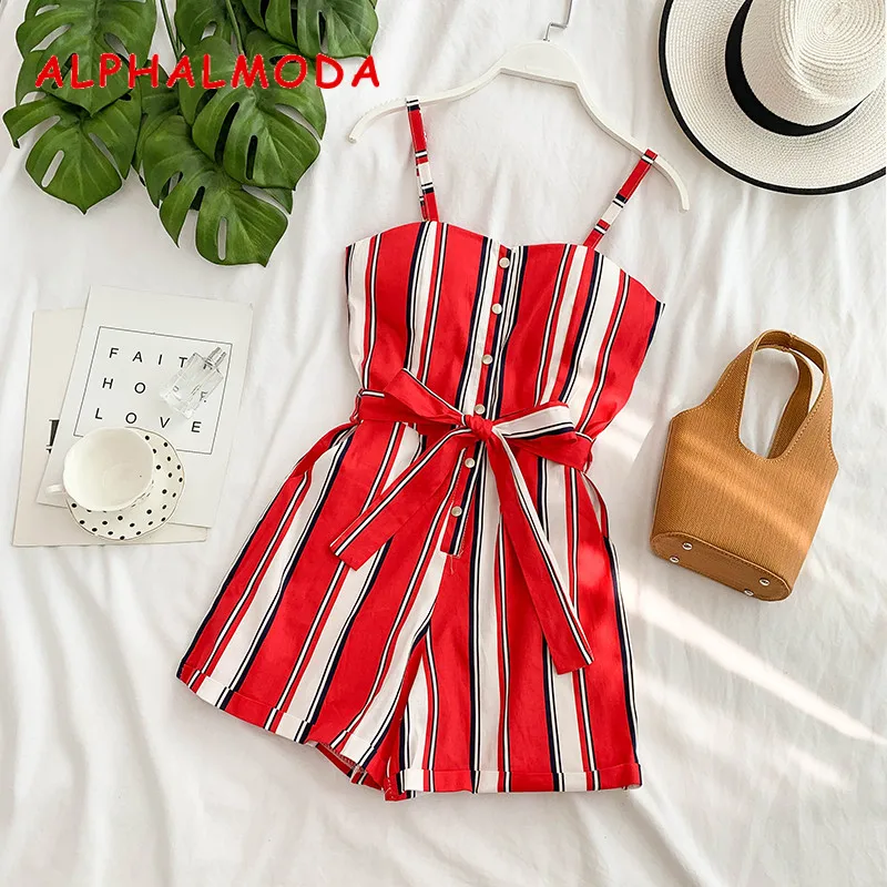 Женский пляжный костюм ALPHALMODA повседневный однобортный с высокой талией и поясом
